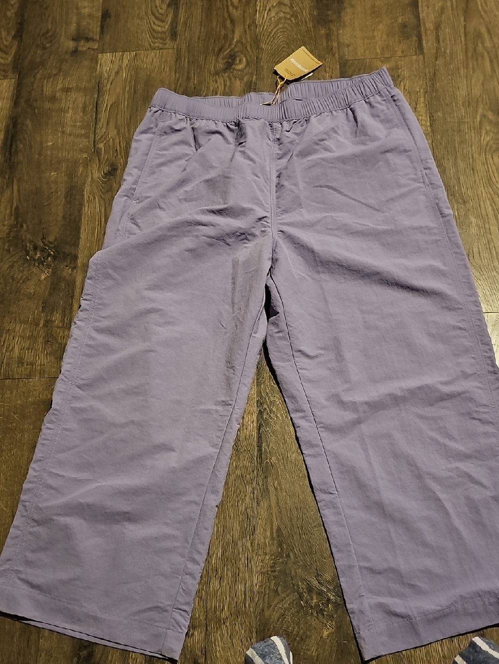 NWT Patagonia Lavender pants Xlarge Elastic Waist Women Athletic Outerwear